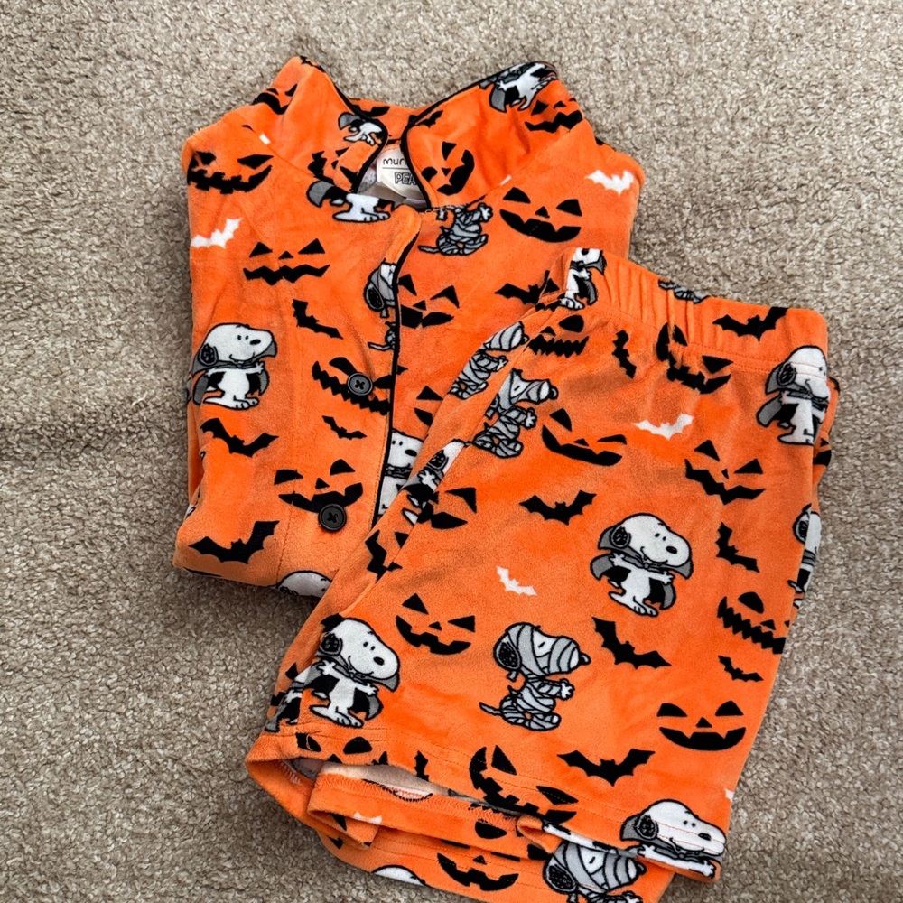 Snoopy Halloween Pajama Set